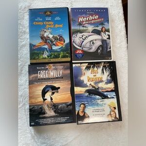 Herbie, Chitty Chitty Bang Bang , free Willy